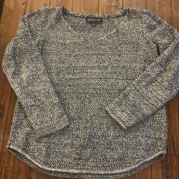 Jones New York Signature black and white sweater - Size S - Picture 2 of 3